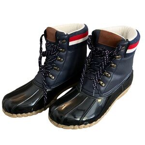 LIKE NEW! NAUTICA MELODAY WATERPROOF ALL WEATHER INSULATED DUCK BOOTS SIZE 10